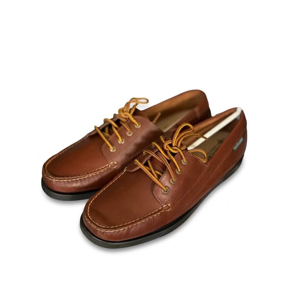 NEW! Eastland Falmouth Camp Women's Moccasins Leather Oxford Shoes US 9.5 Tan - Picture 4 of 8